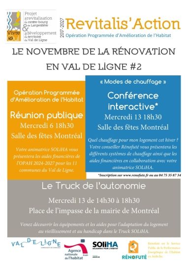 Communauté de commune Val de Ligne : REVITALIS'ACTION